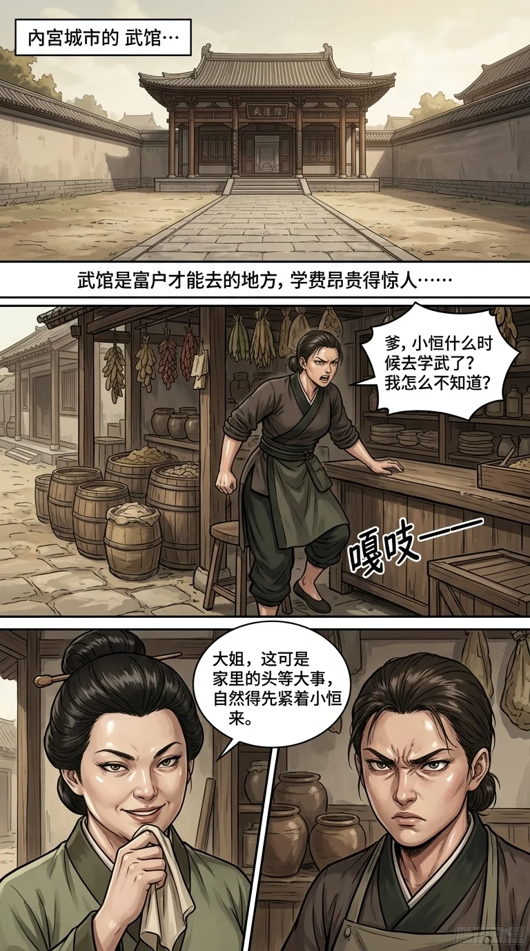 苟在武道世界成圣 Chapter 2 Page 19 - AI Generated Manga
