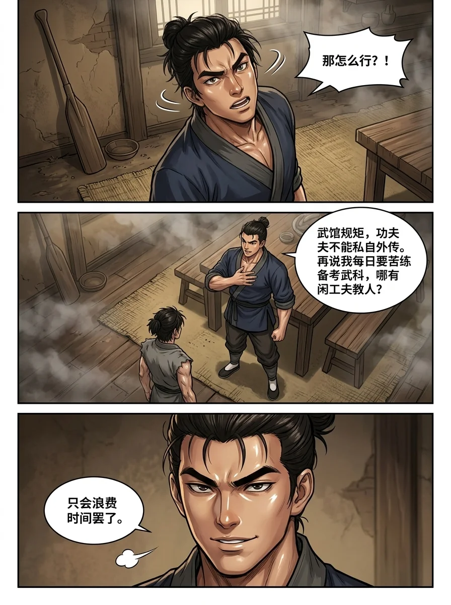 苟在武道世界成圣 Chapter 3 Page 11 - AI Generated Manga