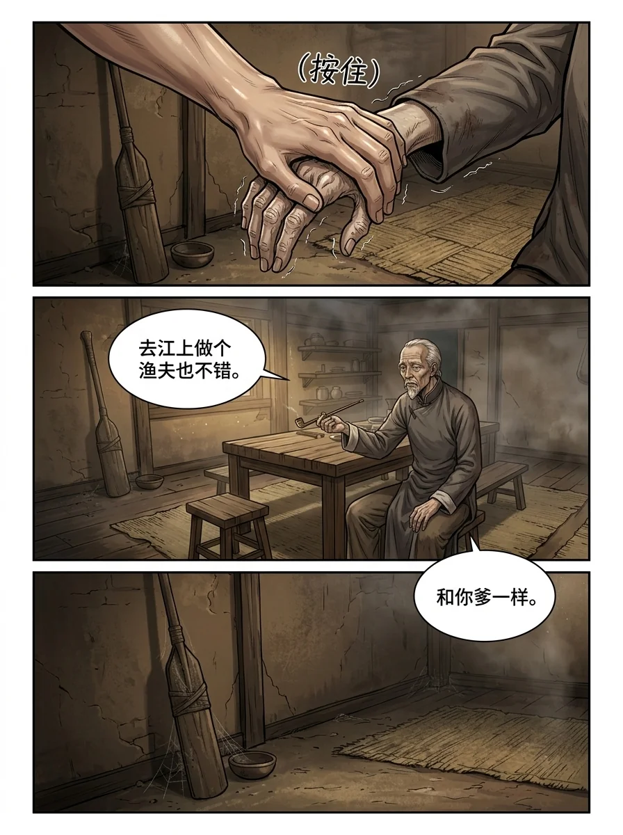 苟在武道世界成圣 Chapter 3 Page 14 - AI Generated Manga