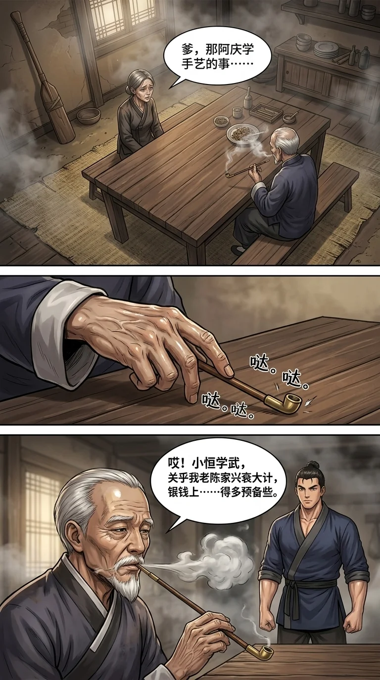 苟在武道世界成圣 Chapter 3 Page 3 - AI Generated Manga