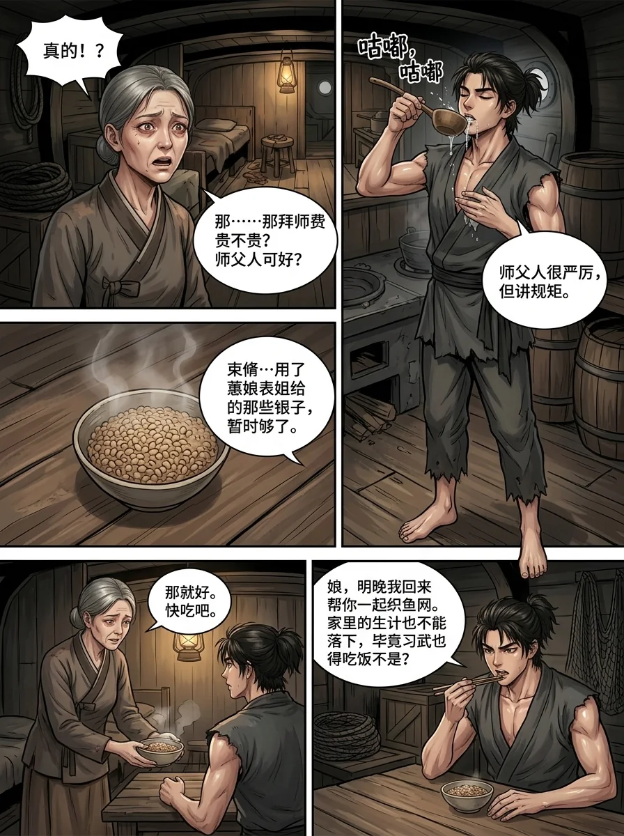 苟在武道世界成圣 Chapter 6 Page 2 - AI Generated Manga
