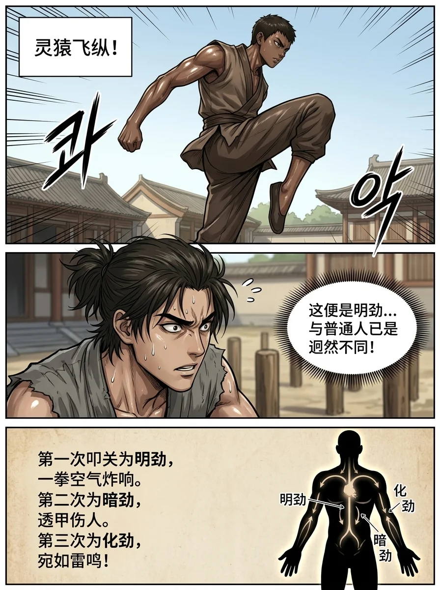 苟在武道世界成圣 Chapter 8 Page 12 - AI Generated Manga