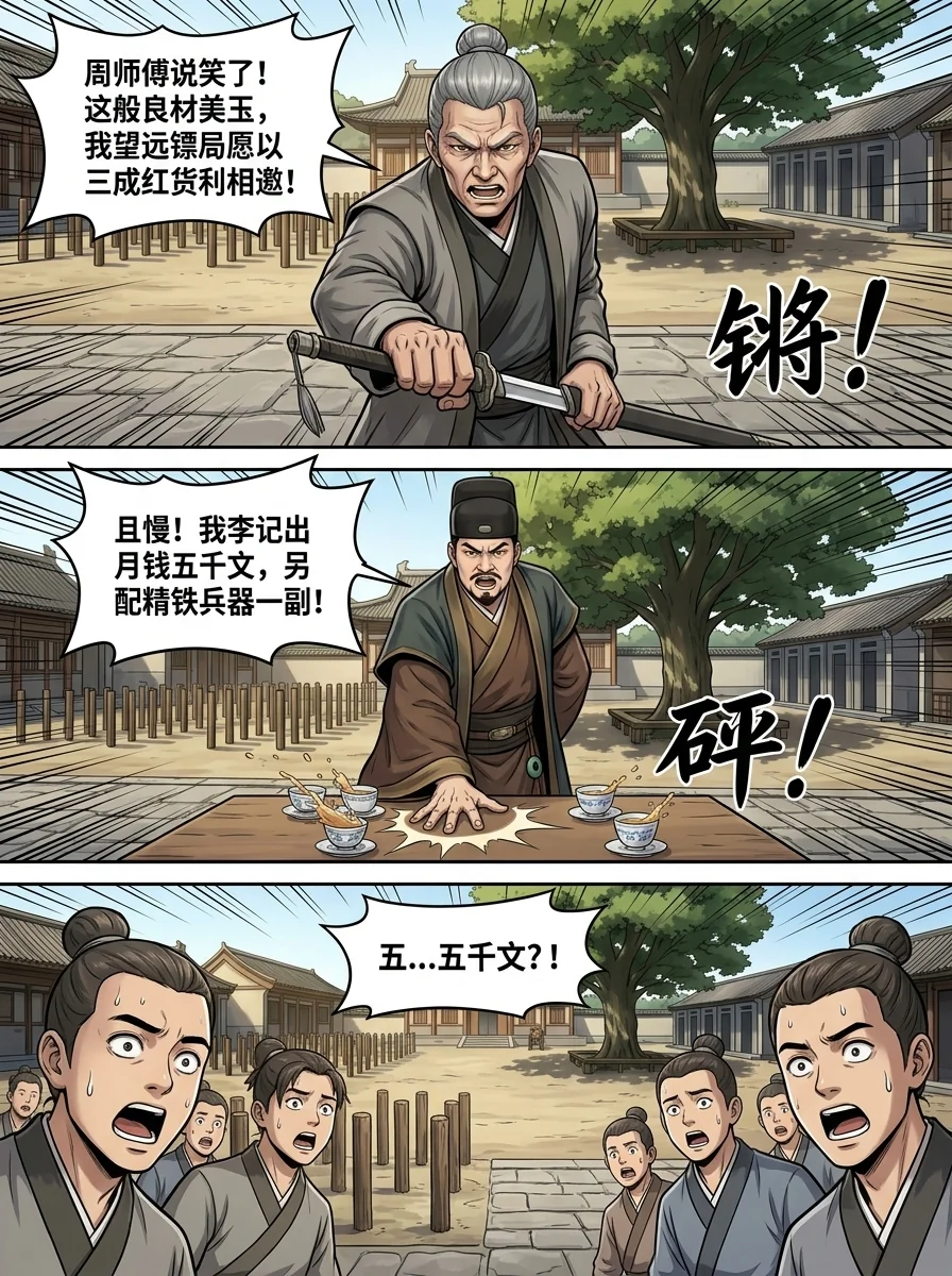 苟在武道世界成圣 Chapter 8 Page 14 - AI Generated Manga