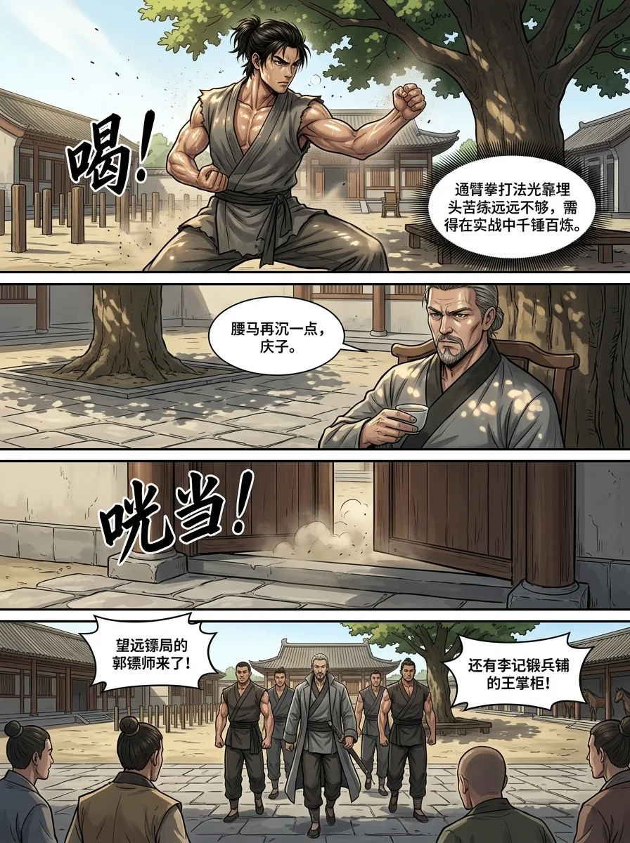 苟在武道世界成圣 Chapter 8 Page 6 - AI Generated Manga