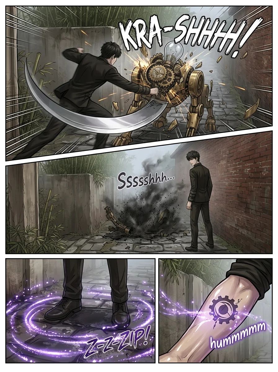 Wreckage of the Immortals Chapter 1 Page 14 - AI Generated Manga