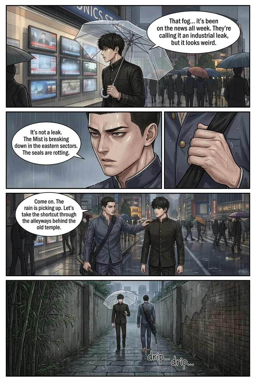 Wreckage of the Immortals Chapter 1 Page 5 - AI Generated Manga