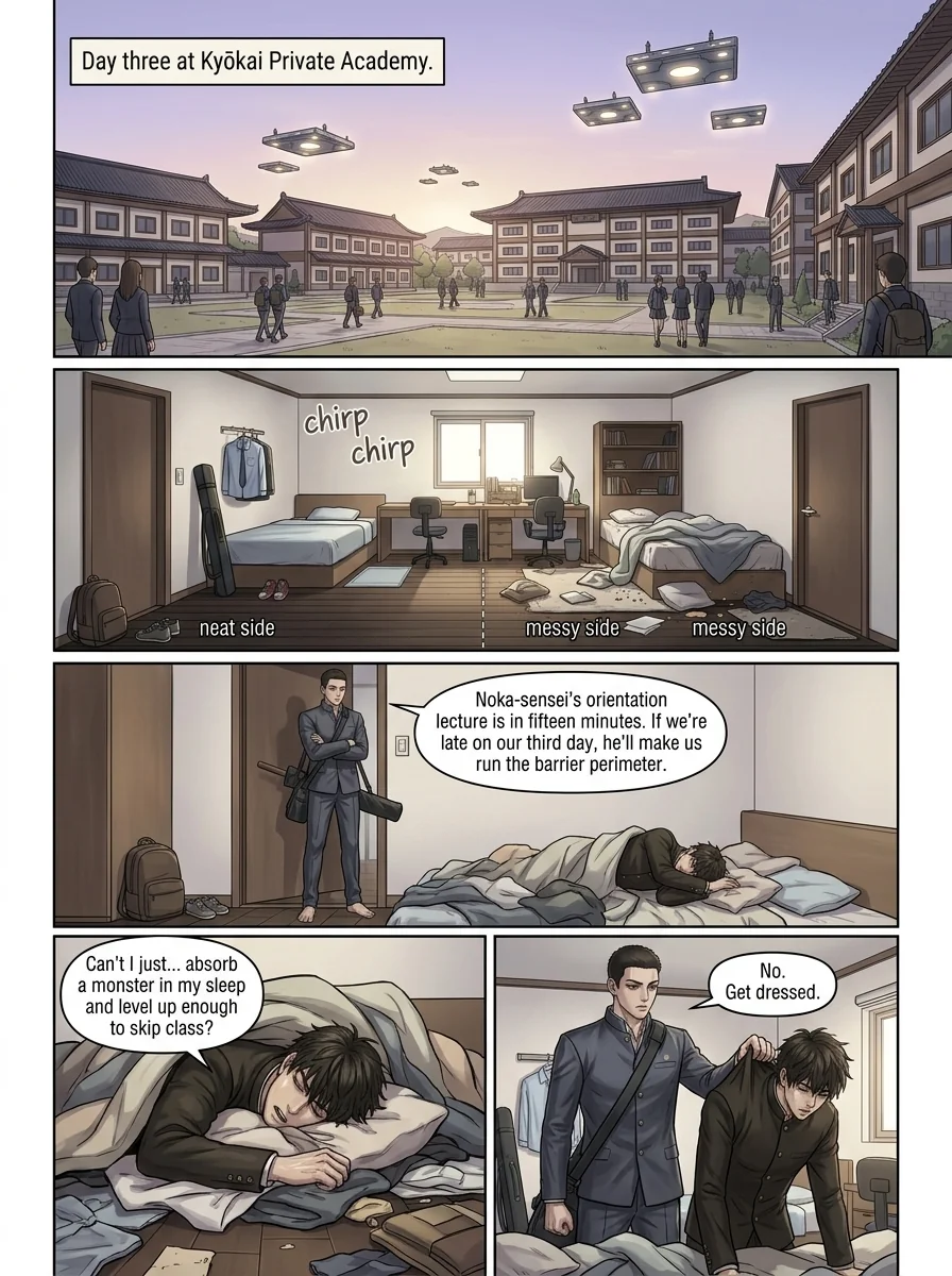 Wreckage of the Immortals Chapter 2 Page 3 - AI Generated Manga
