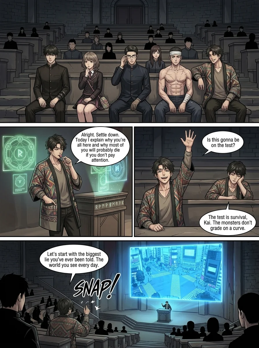Wreckage of the Immortals Chapter 2 Page 6 - AI Generated Manga