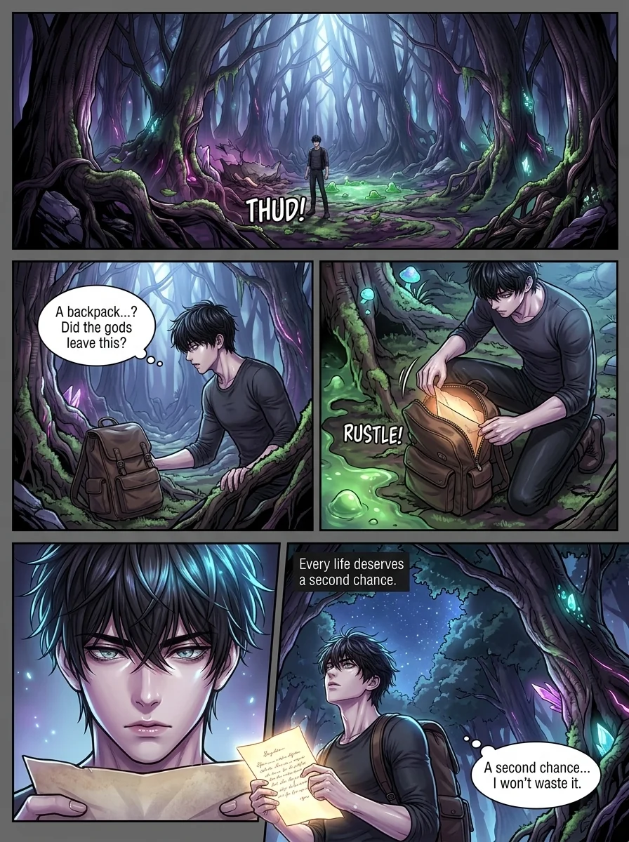 The Forsaken King  Chapter 1 Page 12 - AI Generated Manga