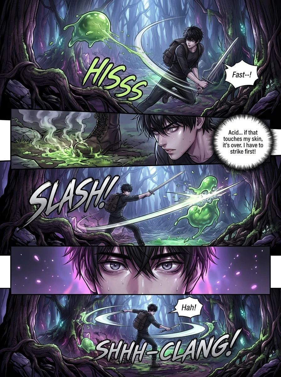 The Forsaken King  Chapter 1 Page 14 - AI Generated Manga