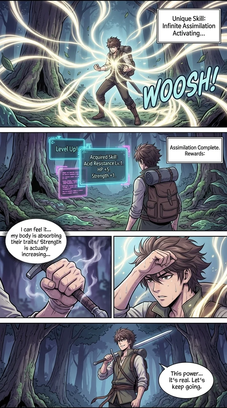 The Forsaken King  Chapter 1 Page 15 - AI Generated Manga
