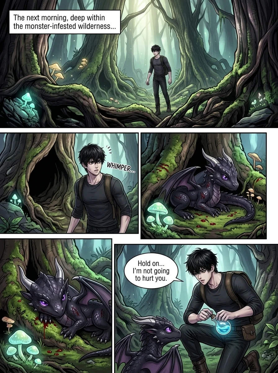 The Forsaken King  Chapter 1 Page 18 - AI Generated Manga