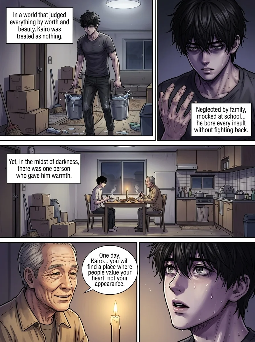The Forsaken King  Chapter 1 Page 1 - AI Generated Manga