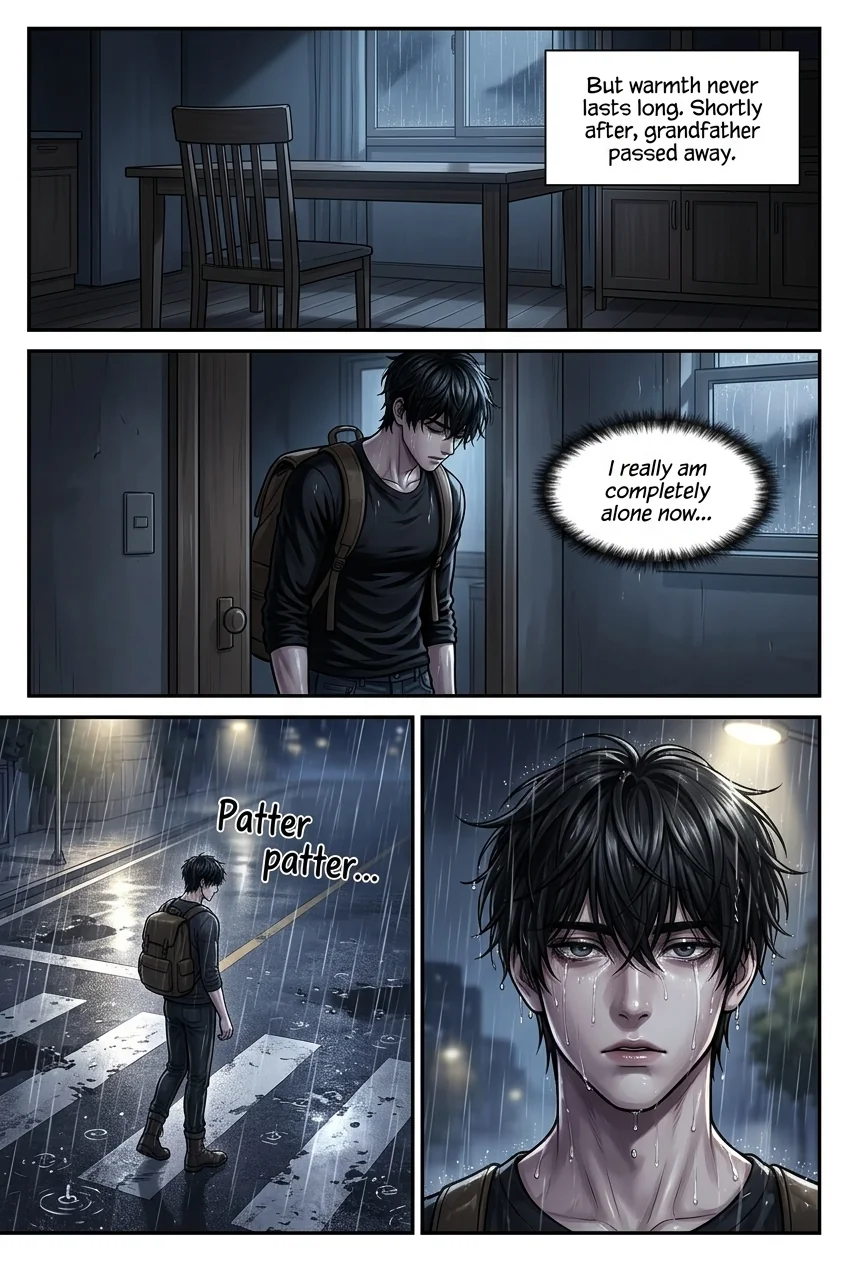 The Forsaken King  Chapter 1 Page 2 - AI Generated Manga