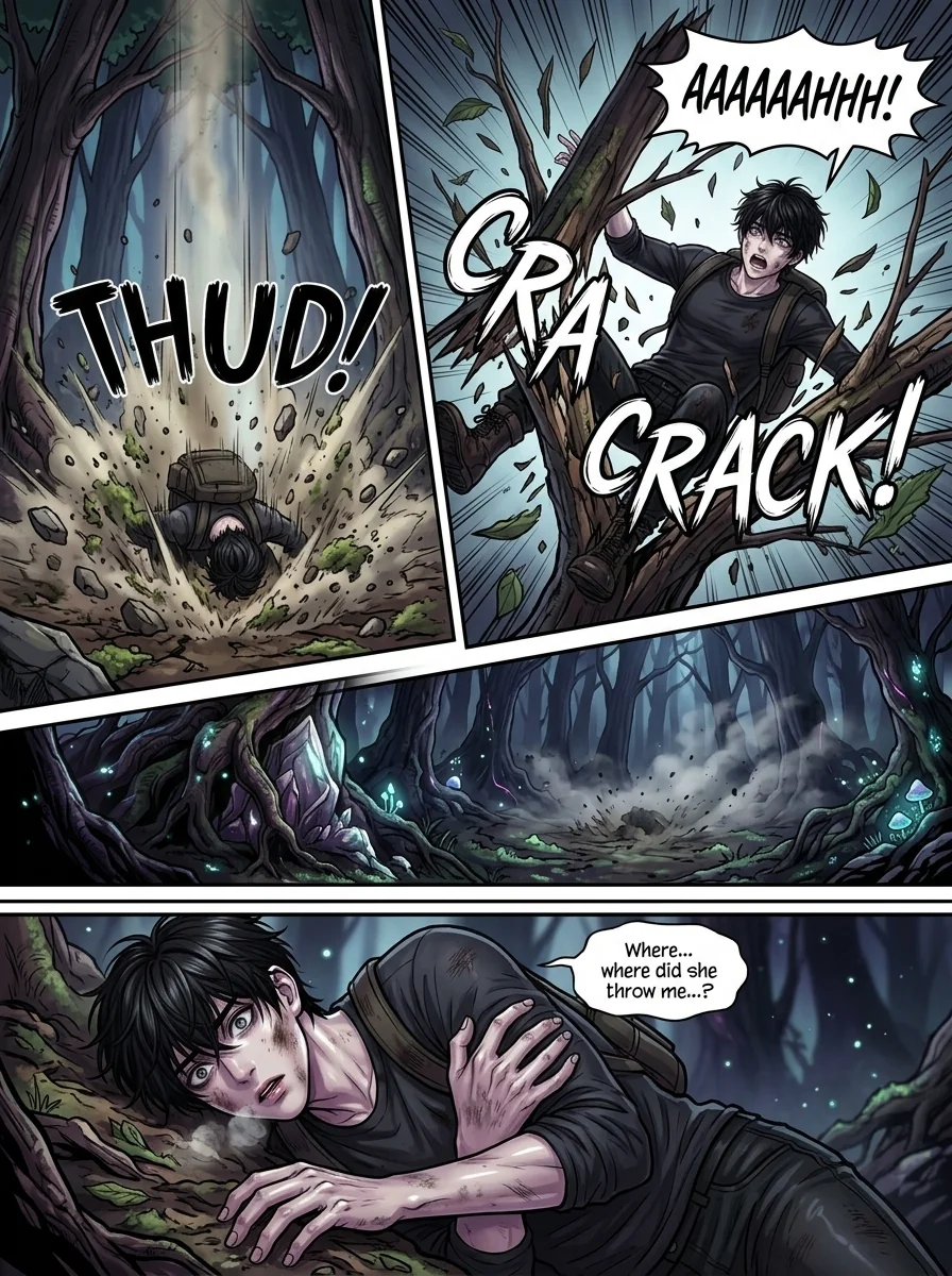 The Forsaken King  Chapter 1 Page 7 - AI Generated Manga