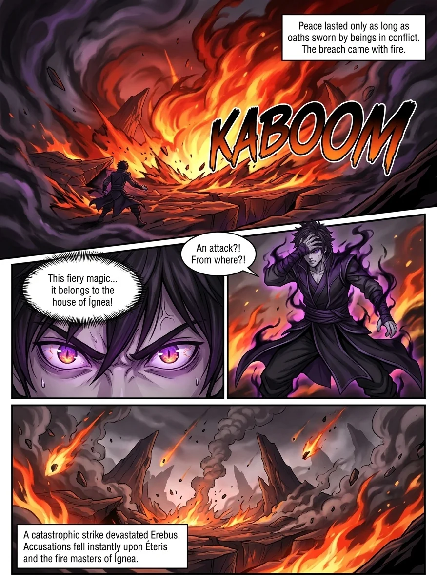 Aethelos: The Bastard of Light Chapter 1 Page 11 - AI Generated Manga