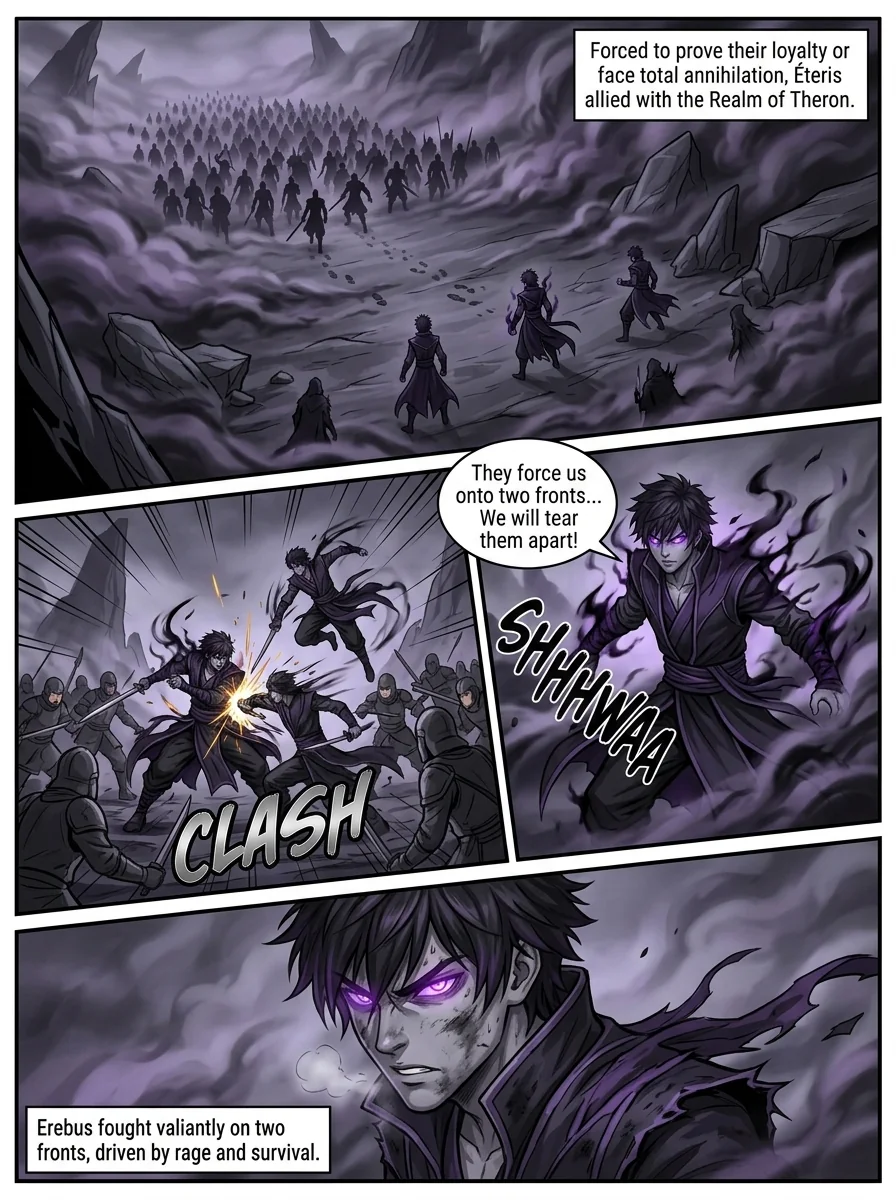 Aethelos: The Bastard of Light Chapter 1 Page 12 - AI Generated Manga