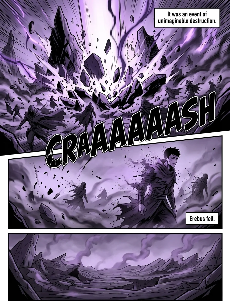 Aethelos: The Bastard of Light Chapter 1 Page 13 - AI Generated Manga