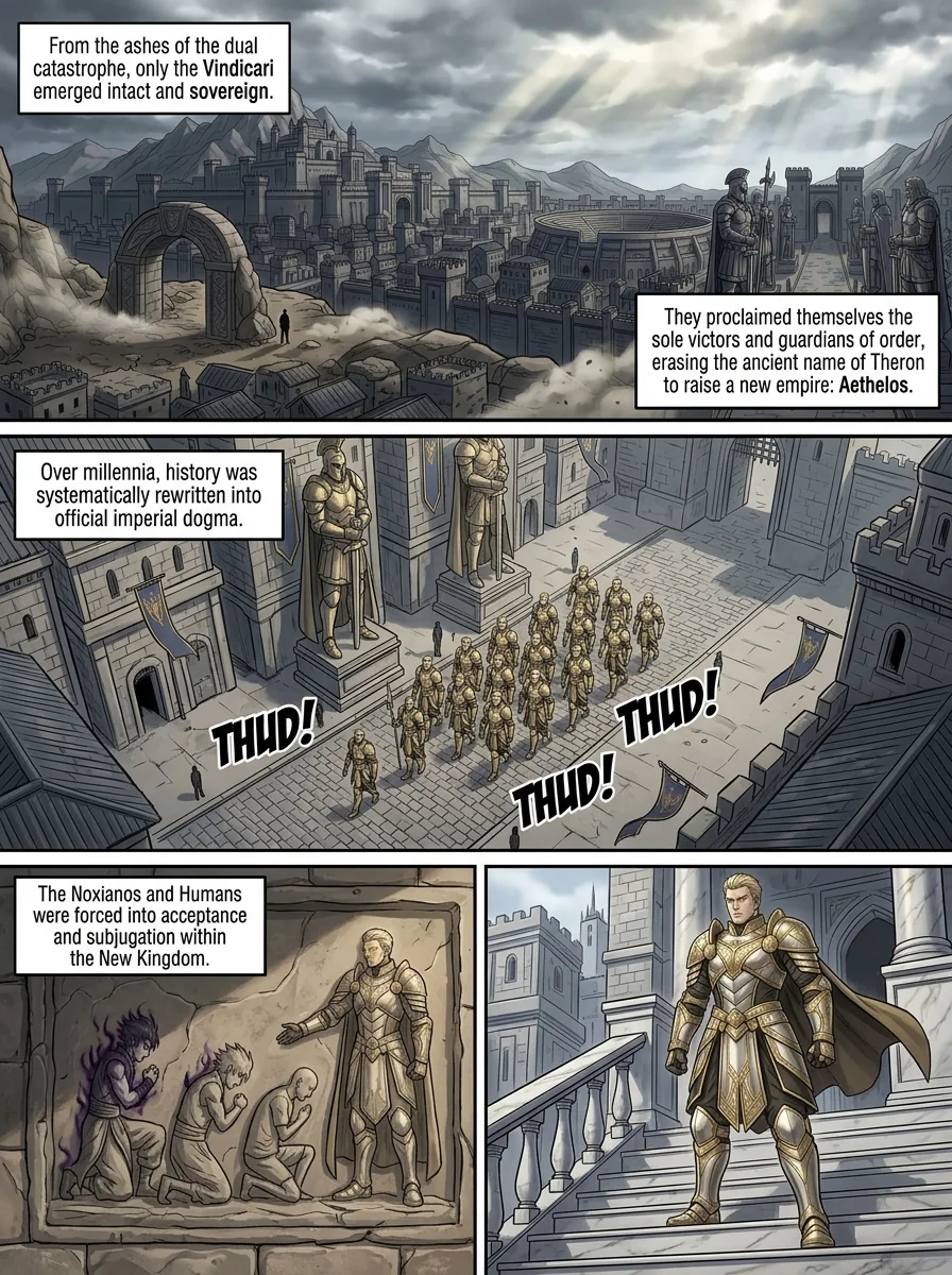 Aethelos: The Bastard of Light Chapter 1 Page 16 - AI Generated Manga