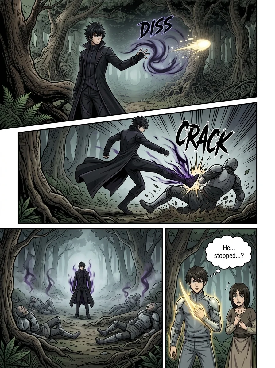 Aethelos: The Bastard of Light Chapter 10 Page 16 - AI Generated Manga