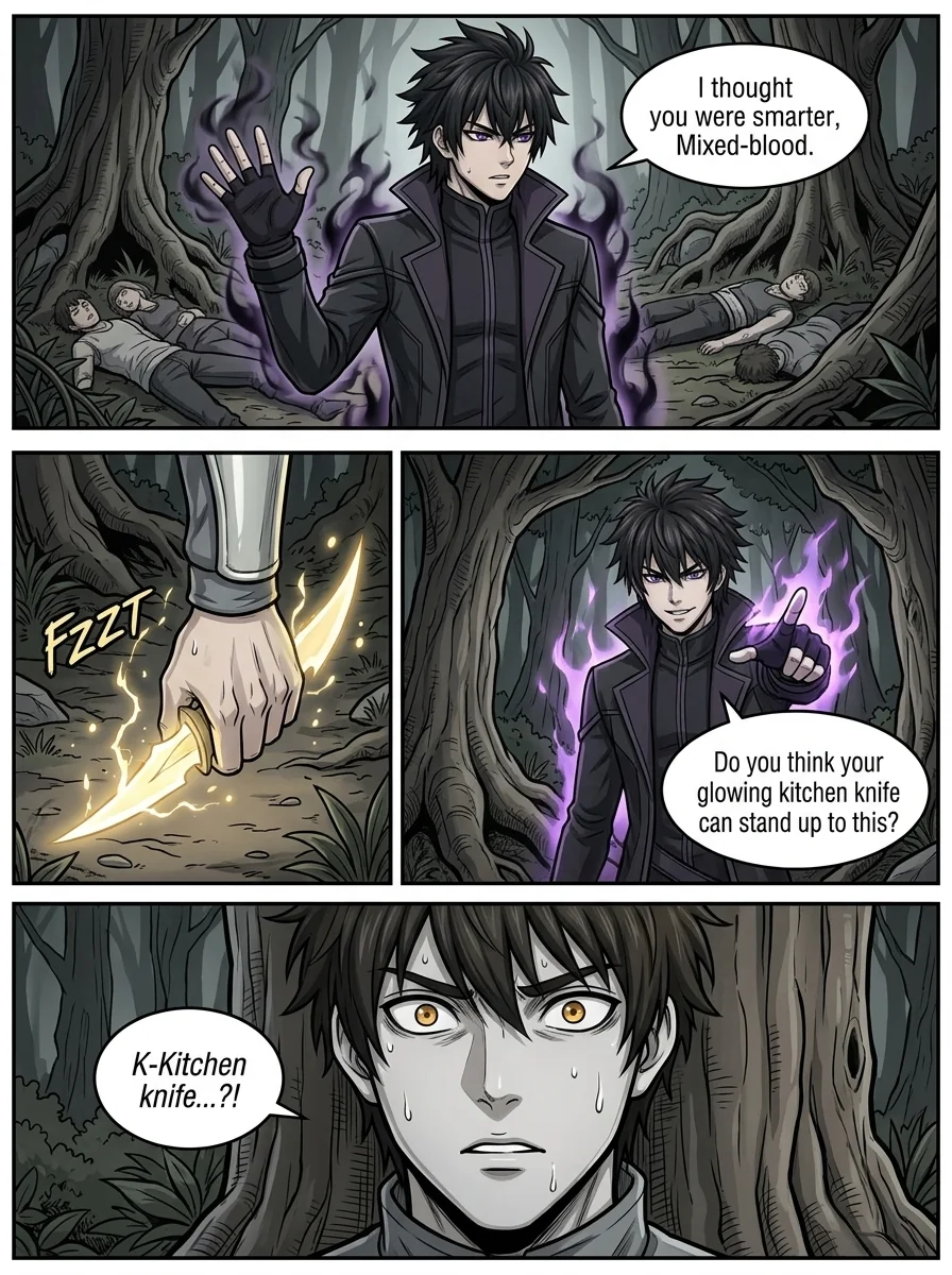 Aethelos: The Bastard of Light Chapter 10 Page 18 - AI Generated Manga