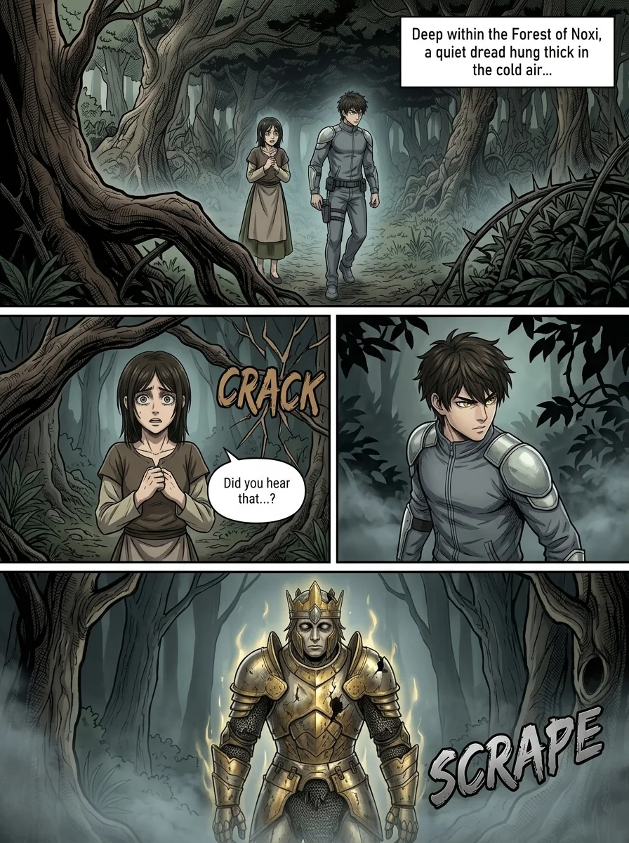 Aethelos: The Bastard of Light Chapter 10 Page 4 - AI Generated Manga