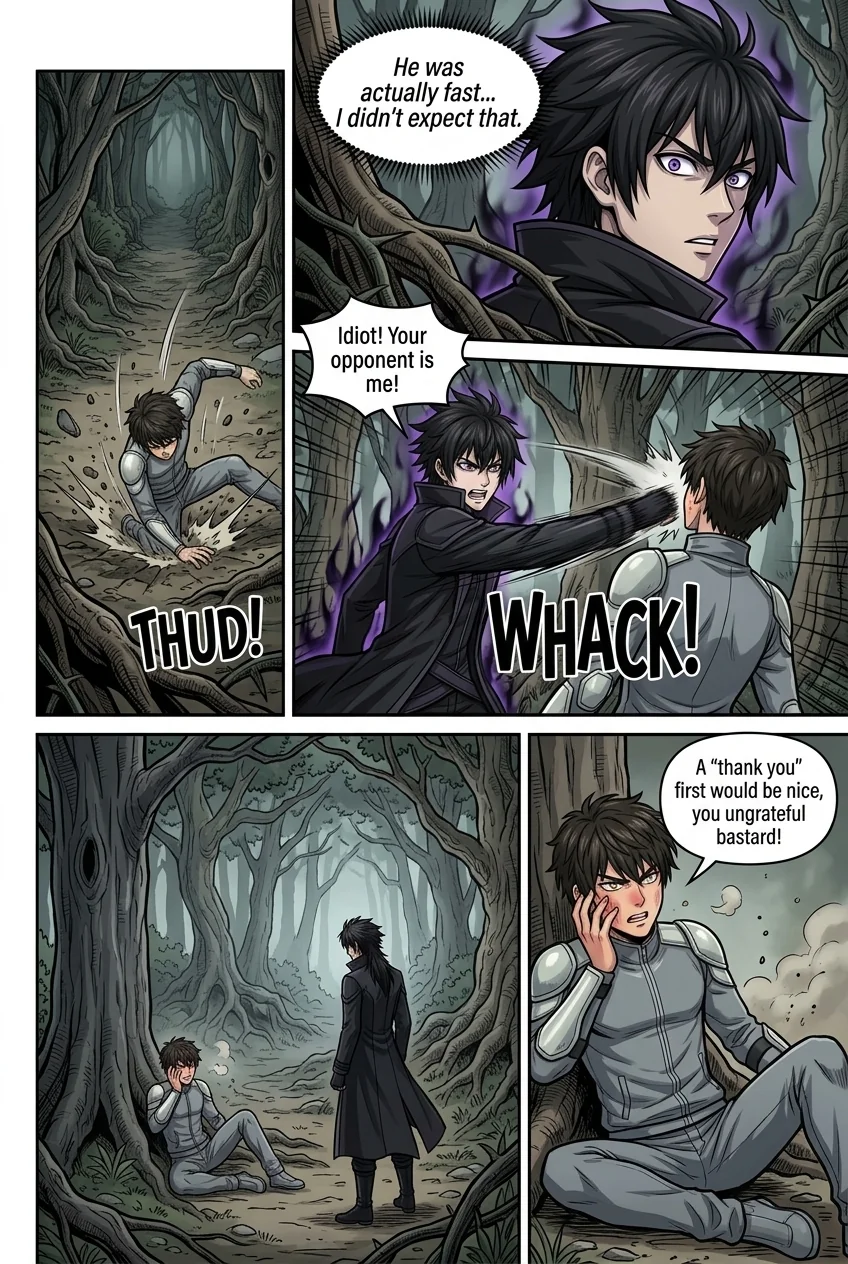 Aethelos: The Bastard of Light Chapter 11 Page 10 - AI Generated Manga