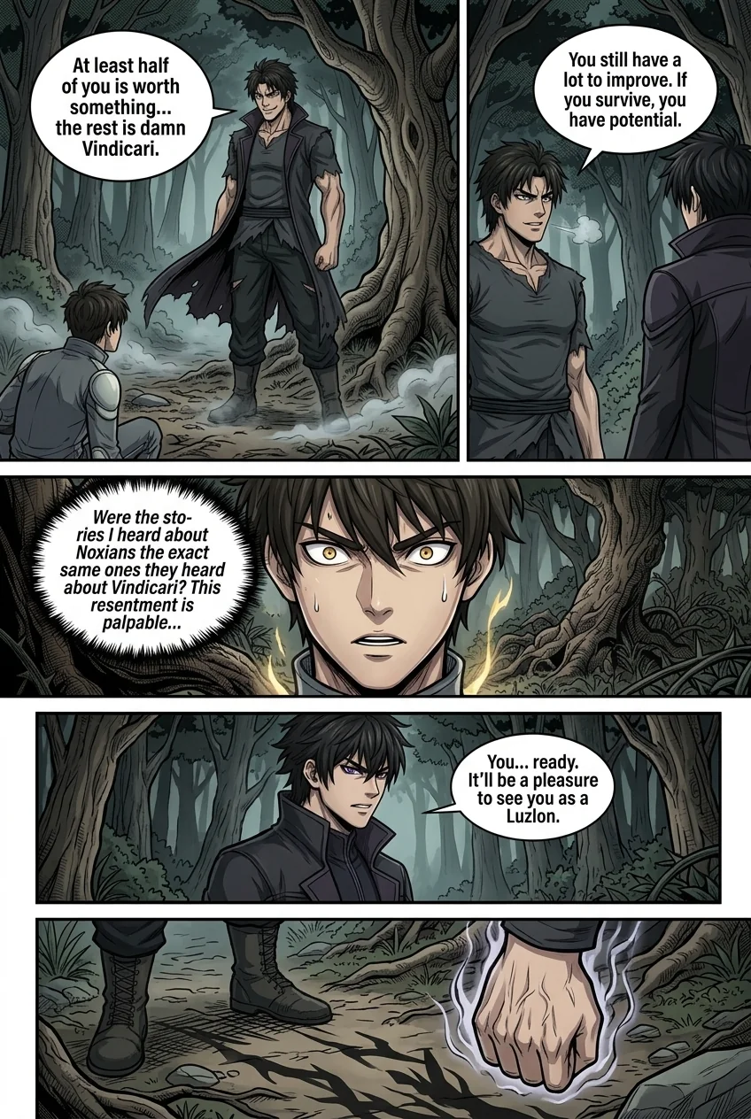 Aethelos: The Bastard of Light Chapter 11 Page 15 - AI Generated Manga