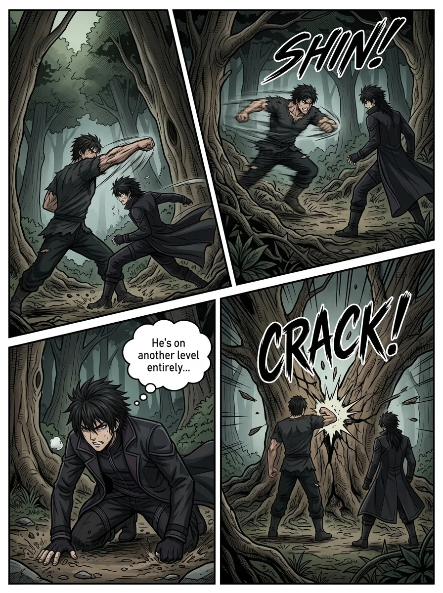 Aethelos: The Bastard of Light Chapter 11 Page 17 - AI Generated Manga
