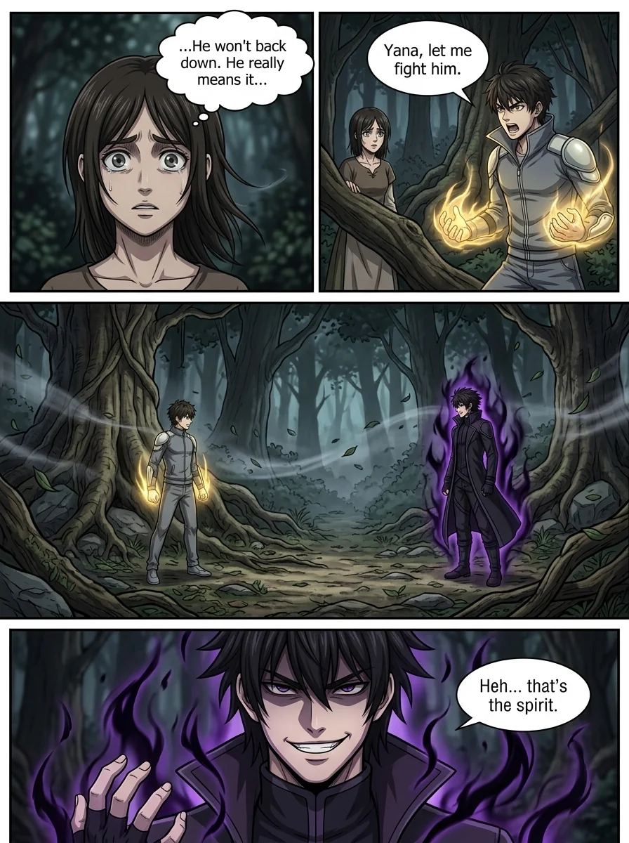 Aethelos: The Bastard of Light Chapter 11 Page 5 - AI Generated Manga