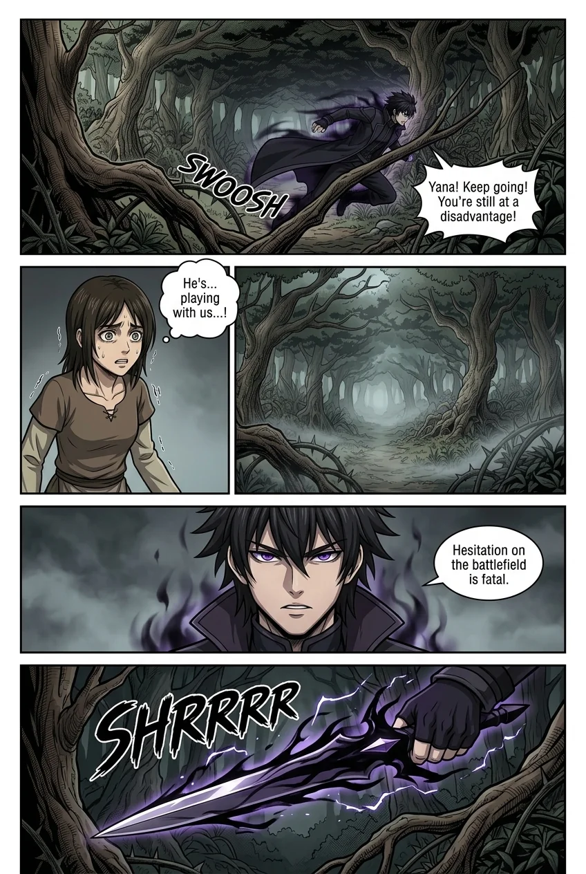 Aethelos: The Bastard of Light Chapter 11 Page 7 - AI Generated Manga