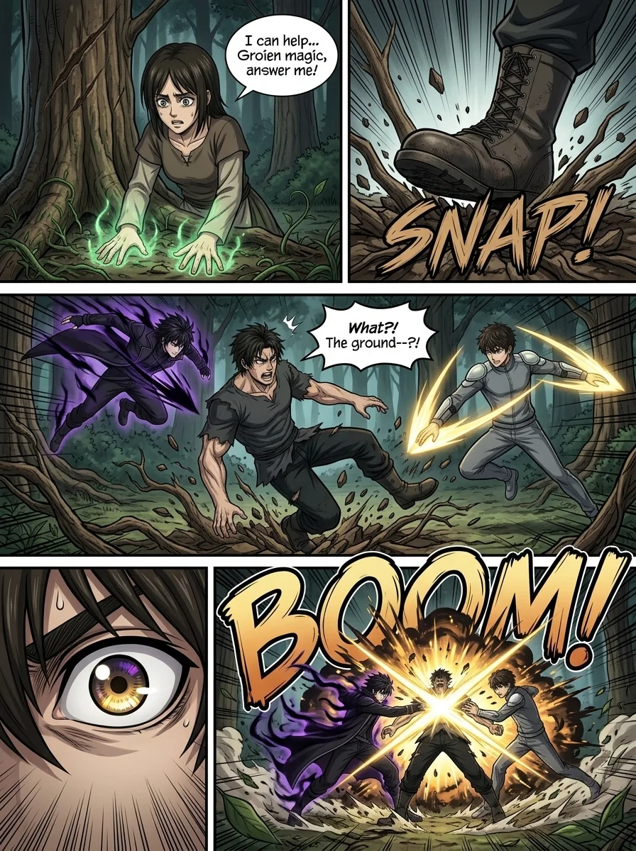 Aethelos: The Bastard of Light Chapter 12 Page 3 - AI Generated Manga