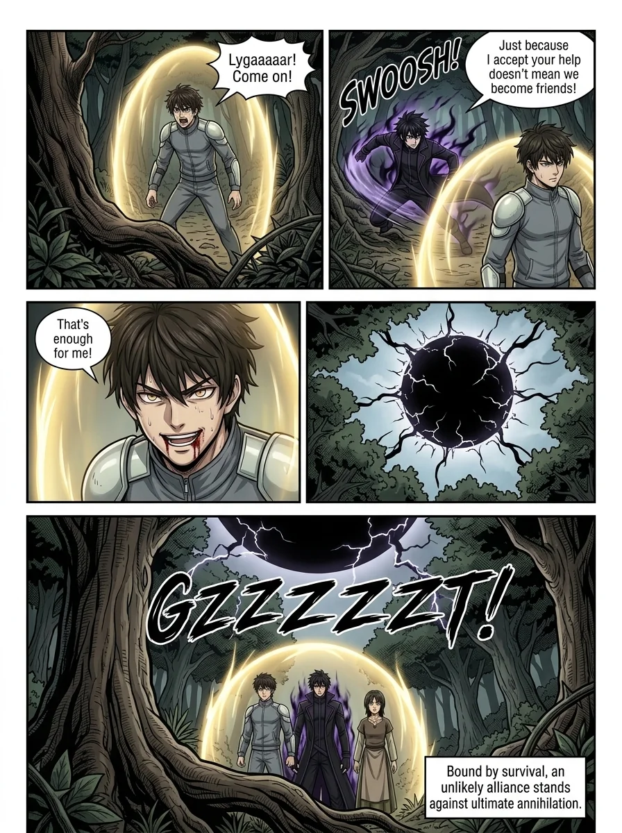 Aethelos: The Bastard of Light Chapter 12 Page 7 - AI Generated Manga
