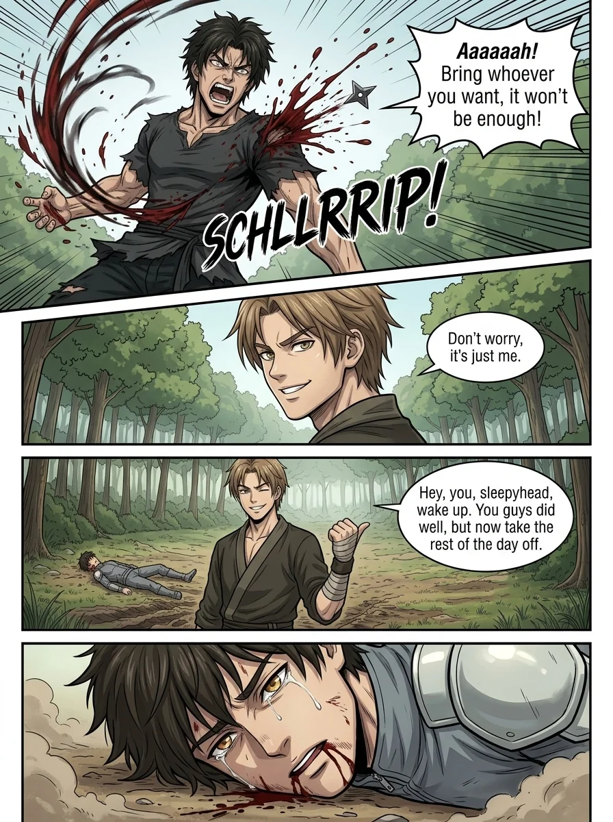 Aethelos: The Bastard of Light Chapter 13 Page 3 - AI Generated Manga