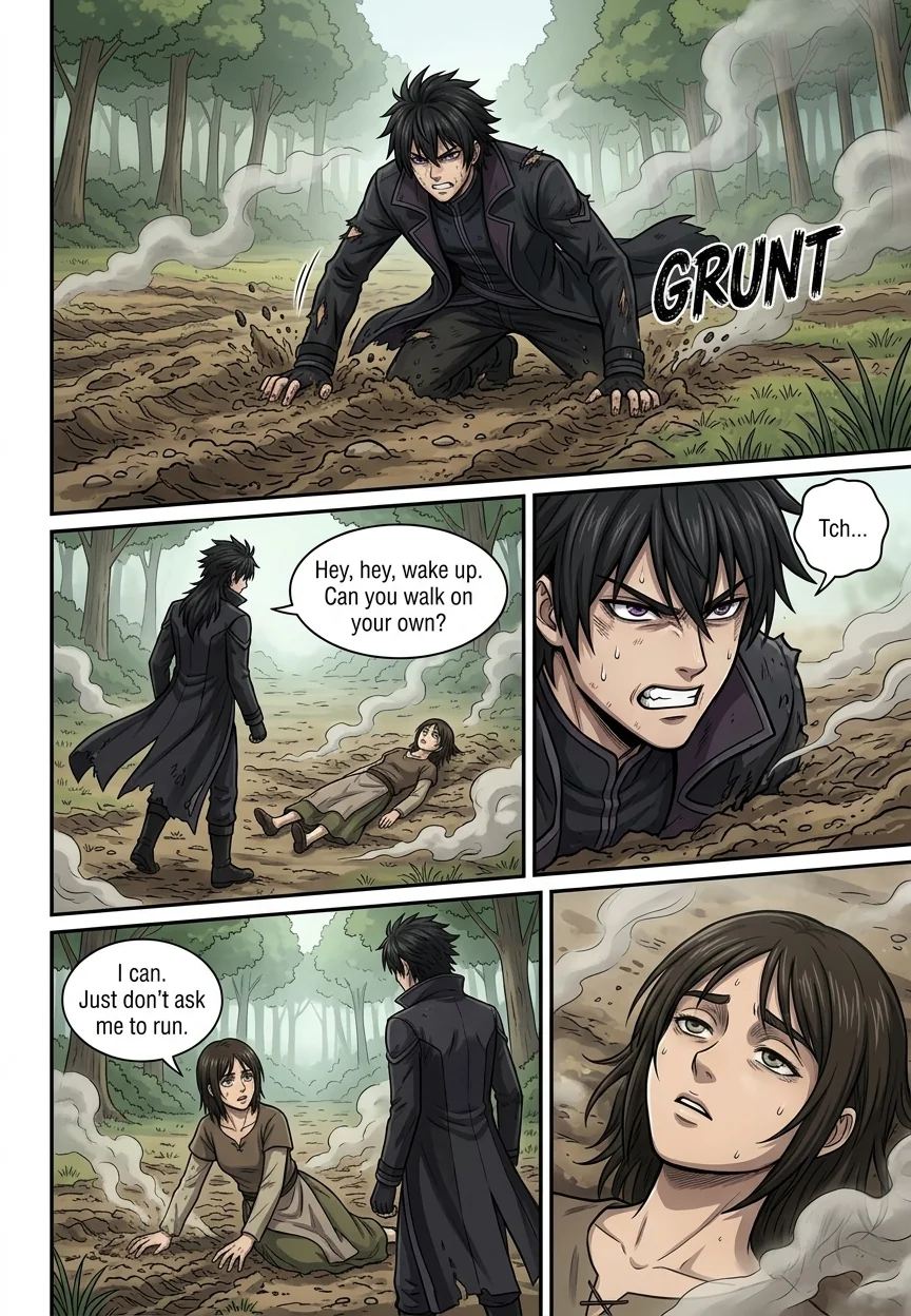 Aethelos: The Bastard of Light Chapter 13 Page 4 - AI Generated Manga