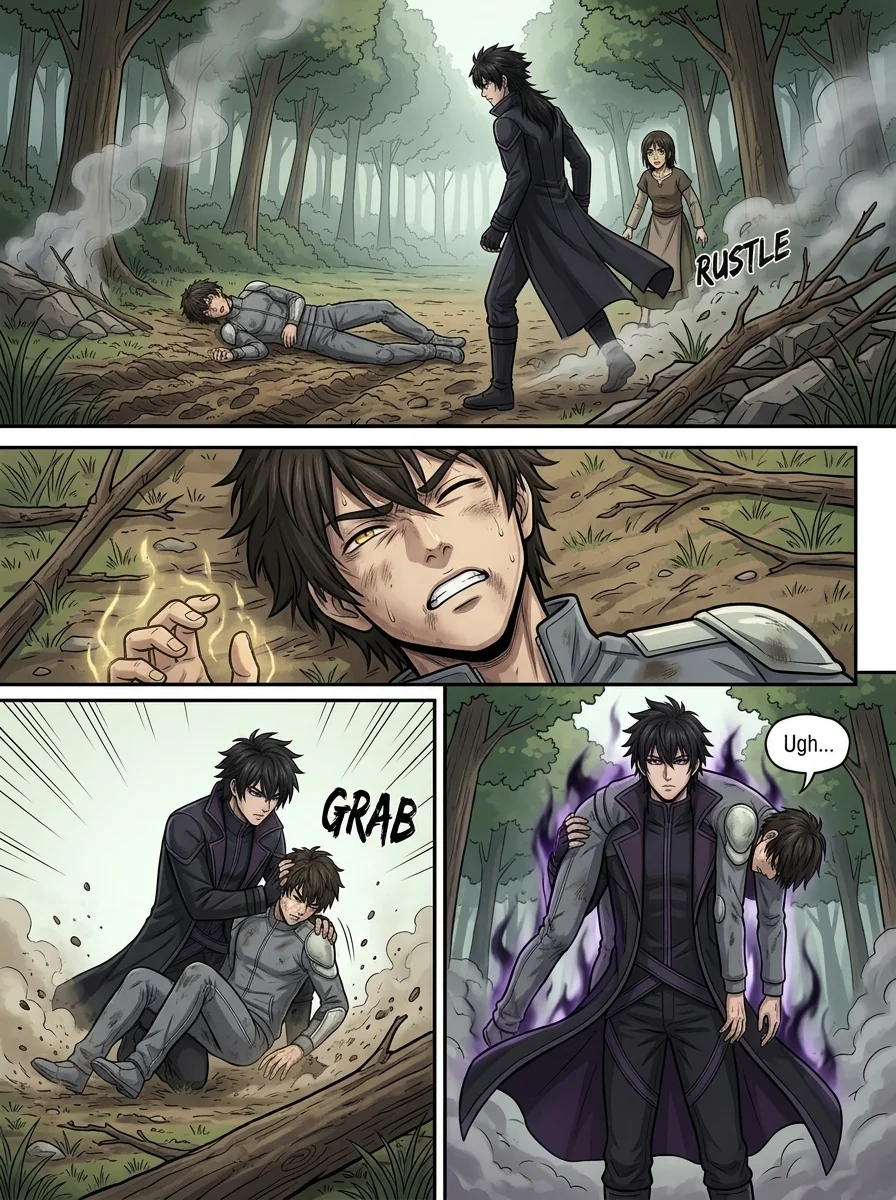Aethelos: The Bastard of Light Chapter 13 Page 5 - AI Generated Manga