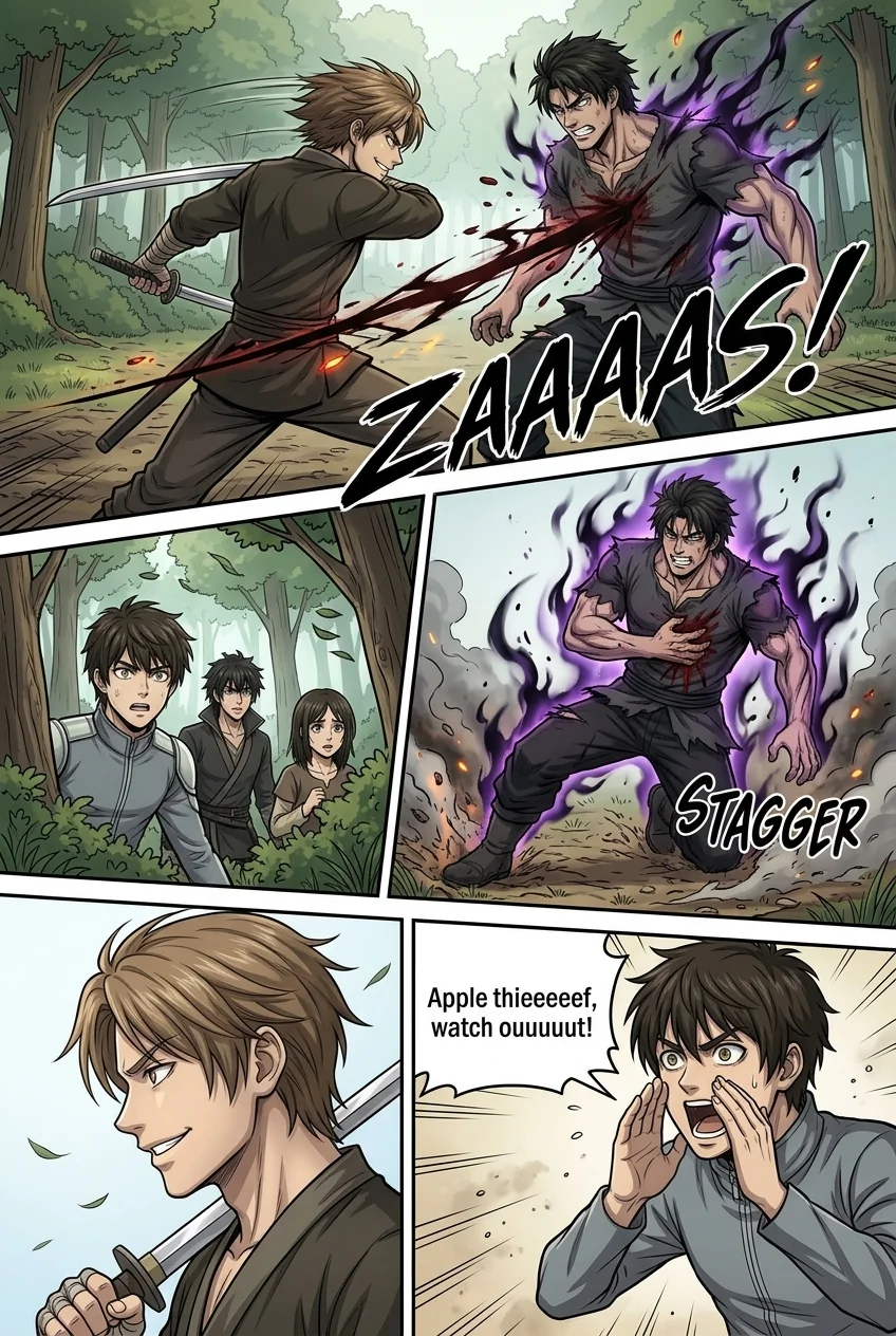 Aethelos: The Bastard of Light Chapter 14 Page 11 - AI Generated Manga
