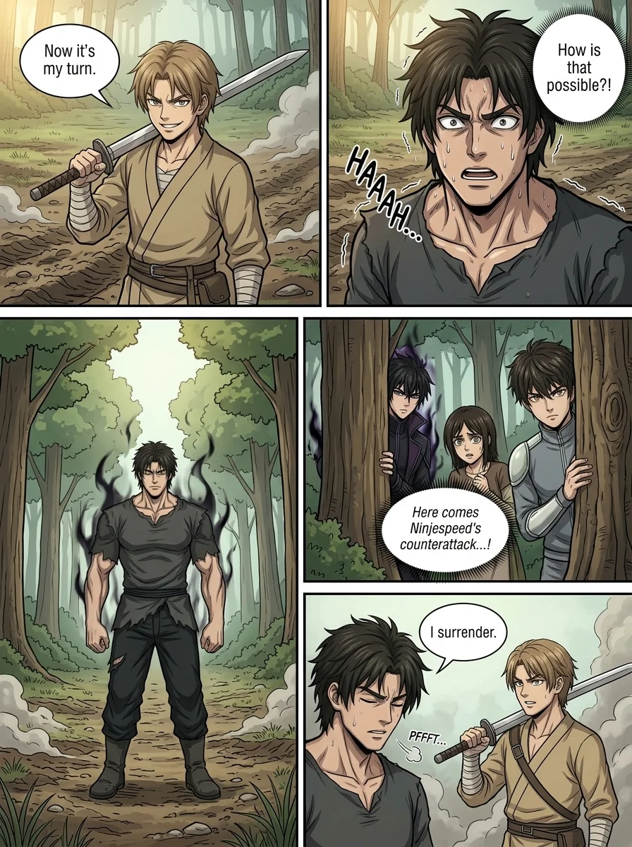 Aethelos: The Bastard of Light Chapter 14 Page 17 - AI Generated Manga