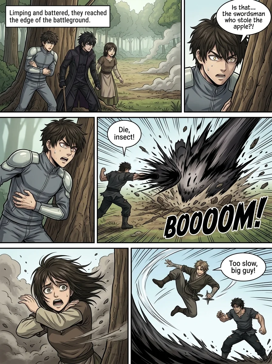 Aethelos: The Bastard of Light Chapter 14 Page 4 - AI Generated Manga