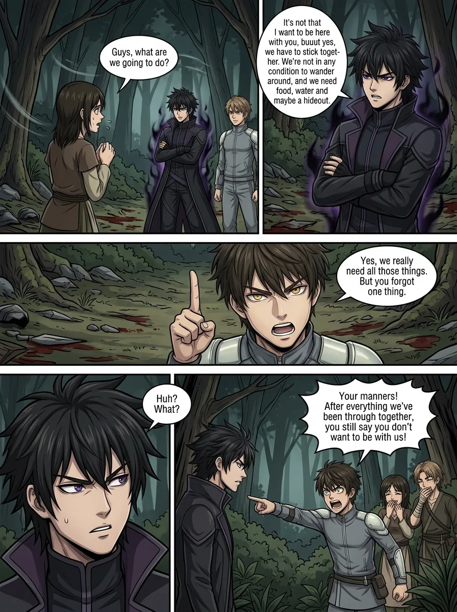 Aethelos: The Bastard of Light Chapter 15 Page 8 - AI Generated Manga