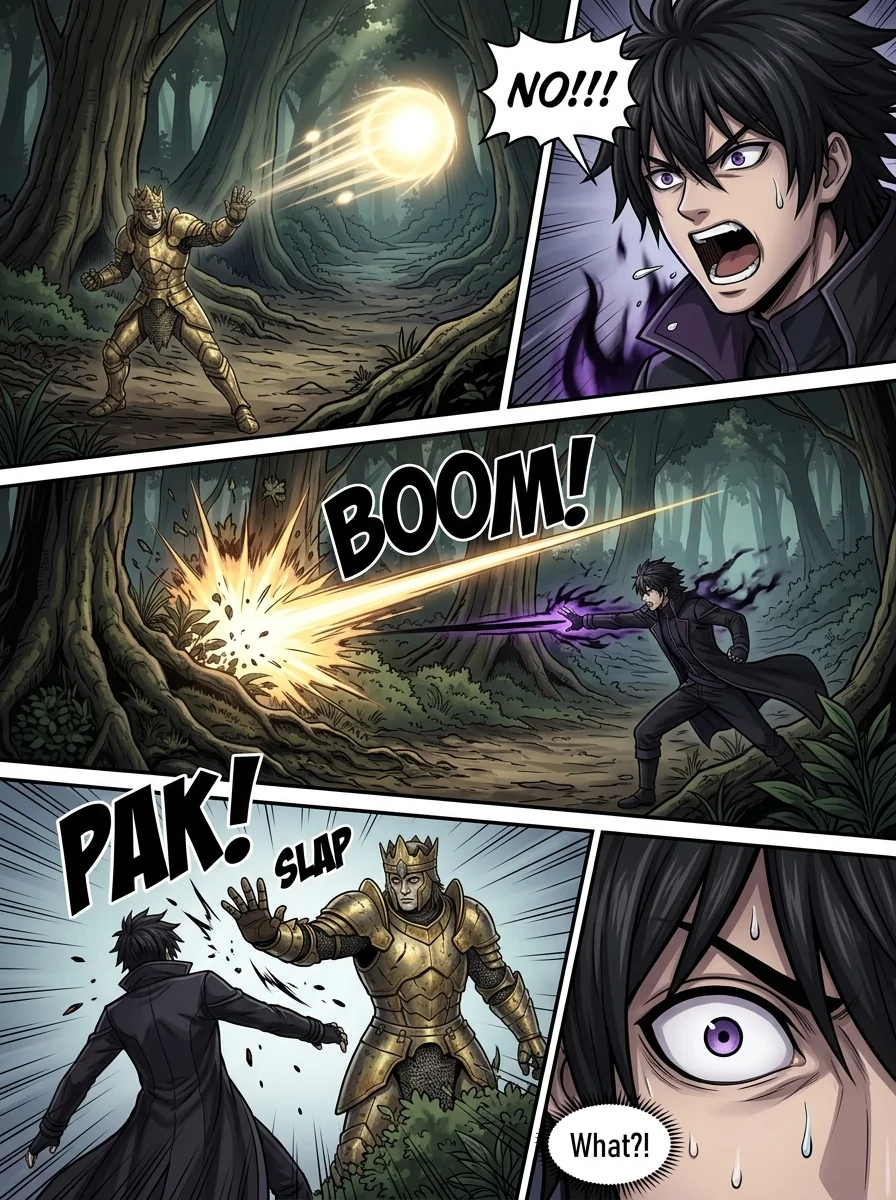 Aethelos: The Bastard of Light Chapter 16 Page 10 - AI Generated Manga