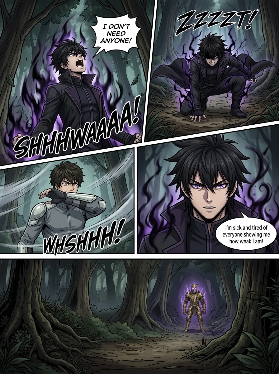 Aethelos: The Bastard of Light Chapter 16 Page 13 - AI Generated Manga