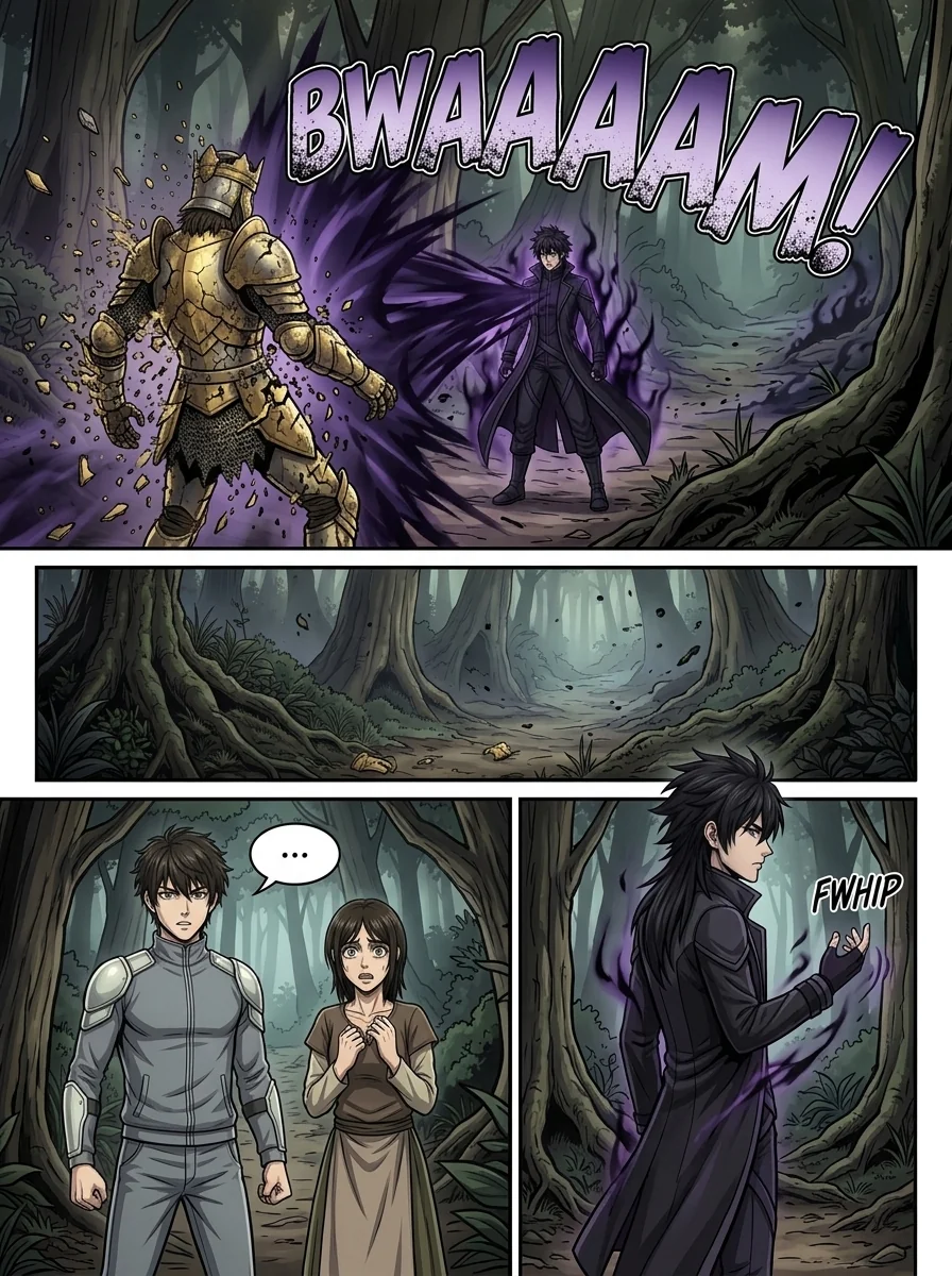 Aethelos: The Bastard of Light Chapter 16 Page 20 - AI Generated Manga