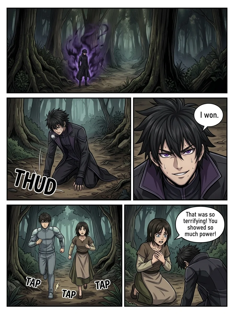 Aethelos: The Bastard of Light Chapter 16 Page 21 - AI Generated Manga