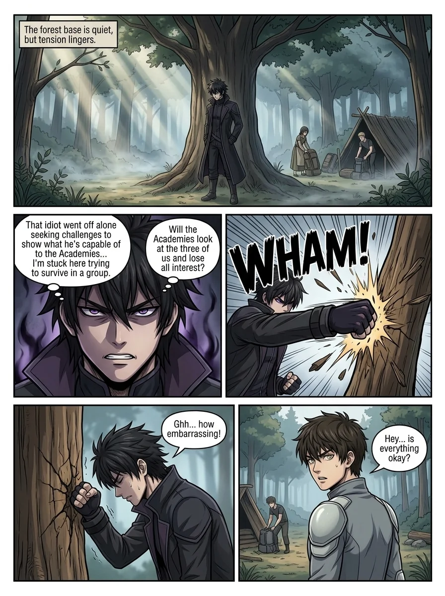 Aethelos: The Bastard of Light Chapter 16 Page 4 - AI Generated Manga