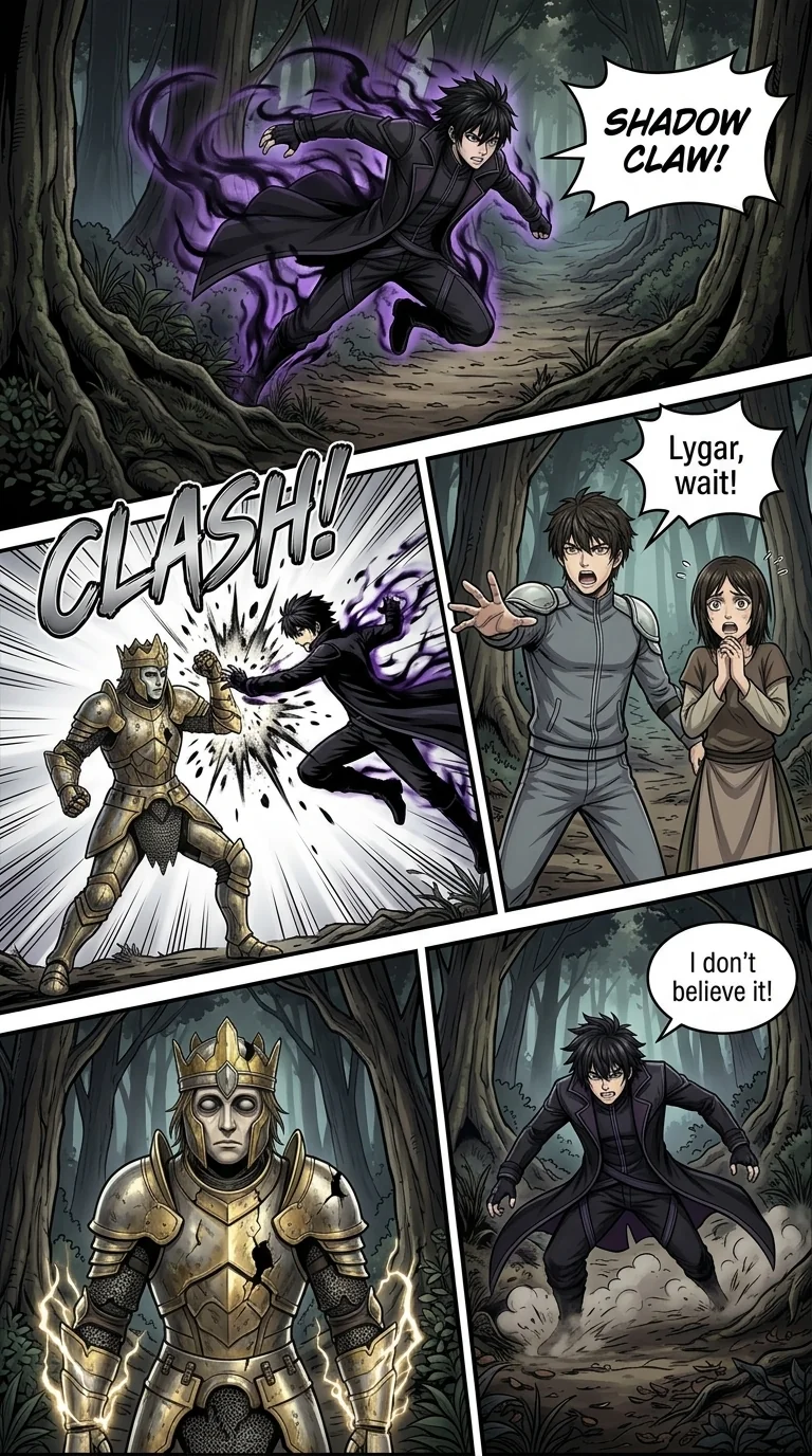 Aethelos: The Bastard of Light Chapter 16 Page 8 - AI Generated Manga