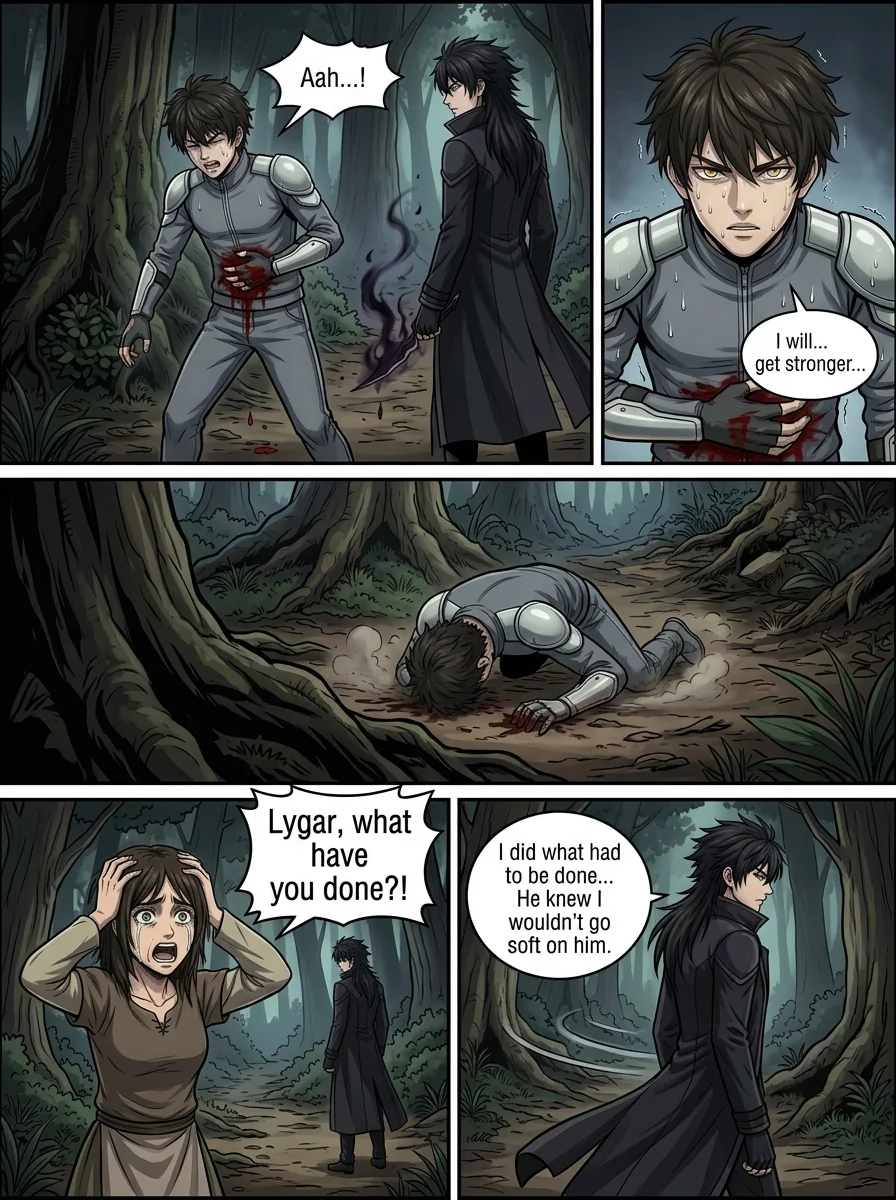 Aethelos: The Bastard of Light Chapter 17 Page 11 - AI Generated Manga