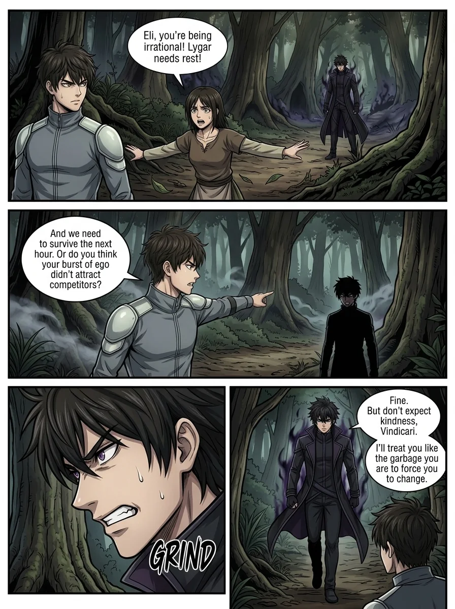 Aethelos: The Bastard of Light Chapter 17 Page 4 - AI Generated Manga