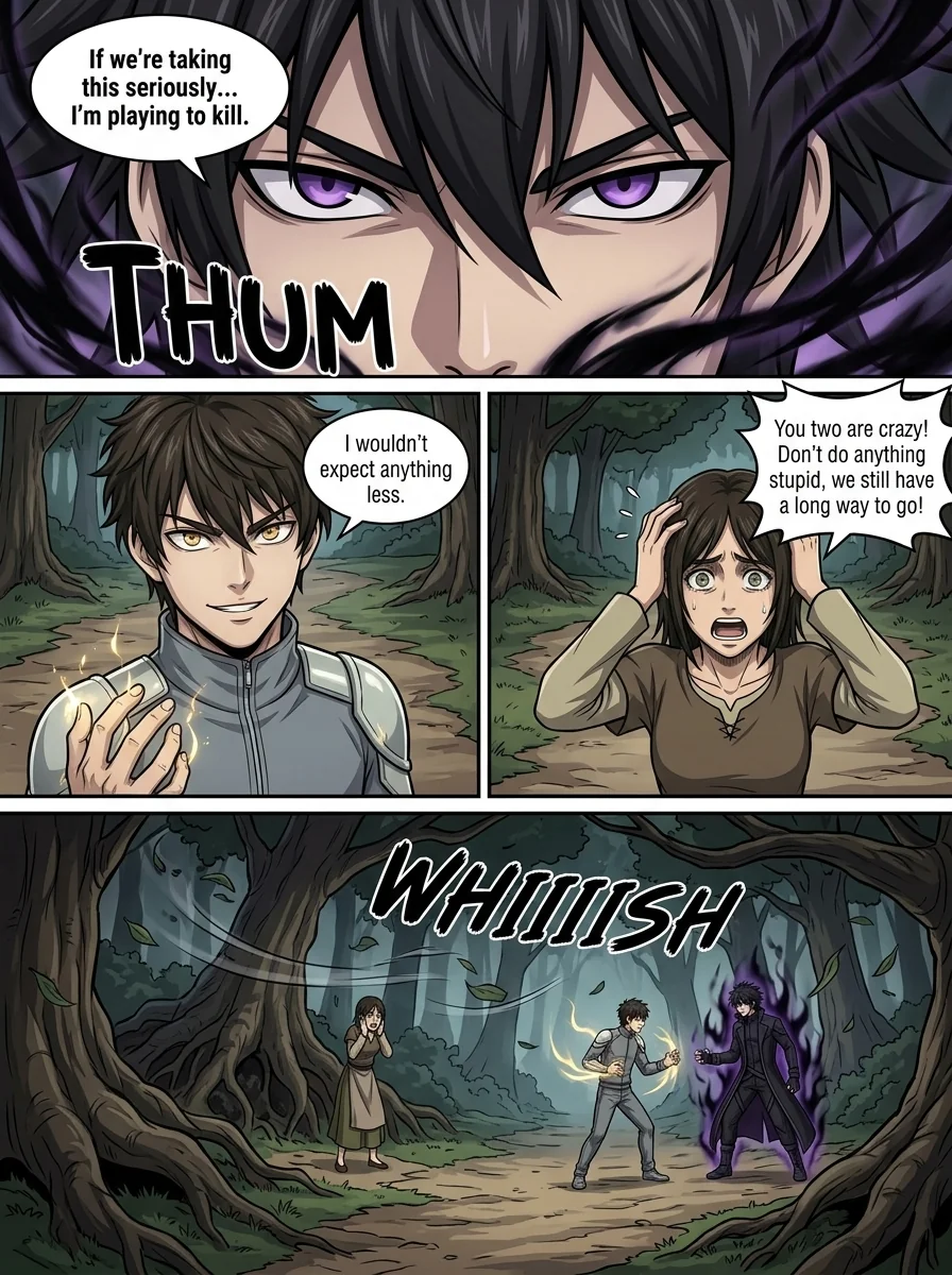 Aethelos: The Bastard of Light Chapter 17 Page 5 - AI Generated Manga