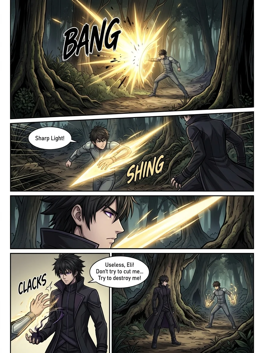 Aethelos: The Bastard of Light Chapter 17 Page 8 - AI Generated Manga